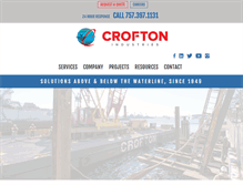 Tablet Screenshot of crofton.com